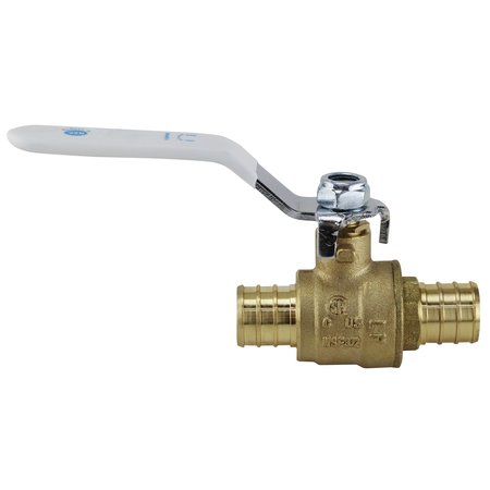 Apollo Pex 3/4 in. Brass PEX Barb Ball Valve APXV3434